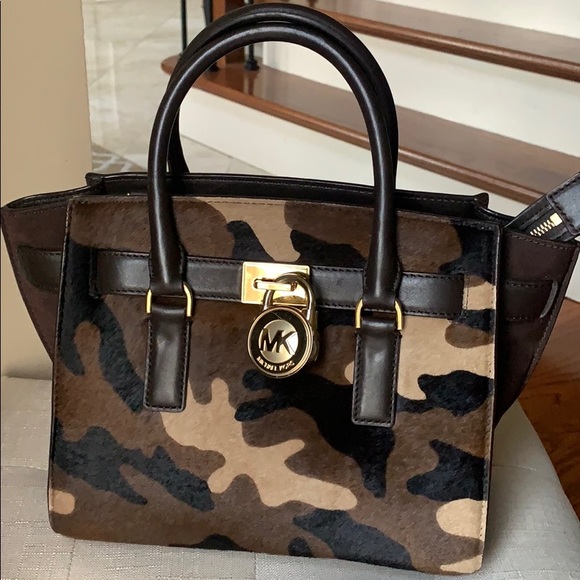 MICHAEL KORS HAIRCALF HANDBAG - Picture 2 of 10